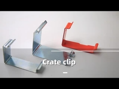 Tipi standard e OEM Fabricazione su misura di lamiera di metallo Clip di contenimento a molla di cassetta rilascio rapido