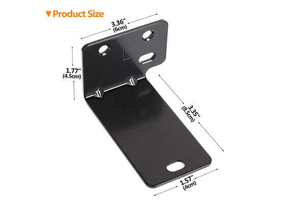 OEM ODM Custom Universal Wall Mount Kit Sound Bar Rack Brackets di montaggio
