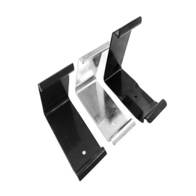 C058 Fermagli per gabbia neri con rivestimento E - Larghezza 35 mm, Acciaio Grado 50 da 1,5 mm