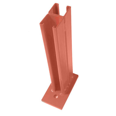 OEM ODM Custom Acciaio inossidabile alluminio L supporto muro montato U bracket