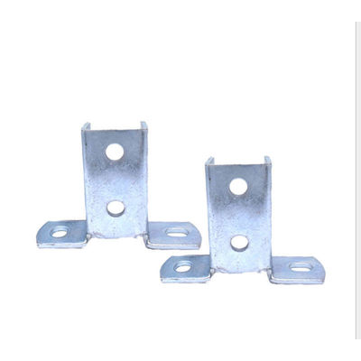 OEM ODM Custom Acciaio inossidabile alluminio L supporto muro montato U bracket