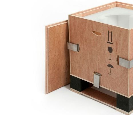 V-Shaped Shipping Crate Clips per scatole di legno 65Mn di acciaio al carbonio