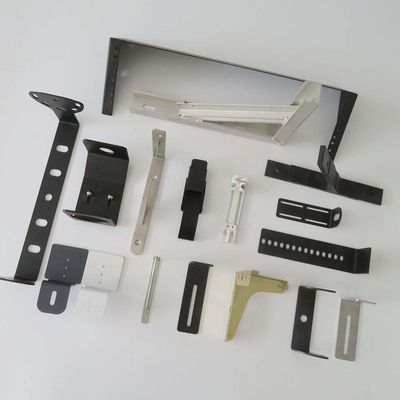 ODM OEM Custom Metal Bracket Acciaio inossidabile Alluminio Rivestimento nero