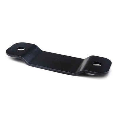Clip per bracket Parti di stampaggio in metallo personalizzate Montaggio supporto di rivestimento nero