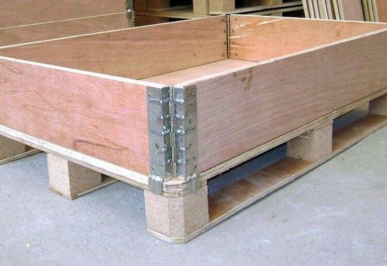 Dimensioni multiple 220 X 89 X 1,8 mm Cerniera per il colletto di pallet in metallo personalizzato per il pallet di legno