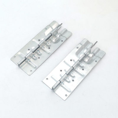 Dimensioni multiple 220 X 89 X 1,8 mm Cerniera per il colletto di pallet in metallo personalizzato per il pallet di legno