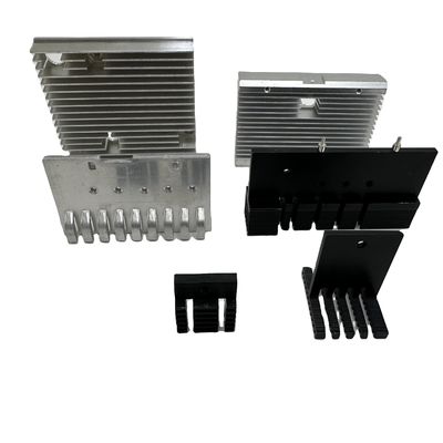 Fabbricazione di lamiere di metallo Componente elettronico ad alta precisione Dispositivo termico in alluminio