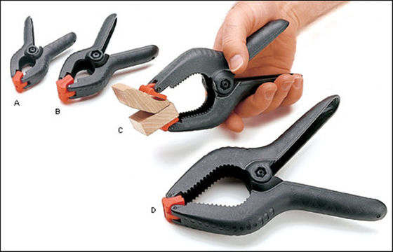 Un tipo di clip di plastica ad alta resistenza 1 pollice di nastri di nylon 2" 4" 6" 9" strumenti per la lavorazione del legno