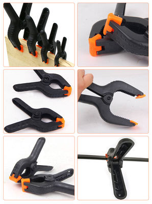 Clampe di plastica da 6" Clampe a molla modello PL06 per attrezzi per la lavorazione del legno
