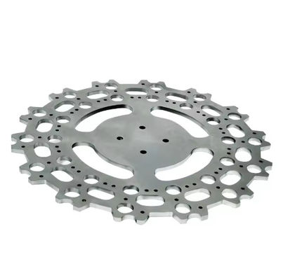 Parti metalliche tagliate al laser con spessore da 0,1 mm a 20 mm con finitura verniciata a polvere nera Lavorazione di precisione