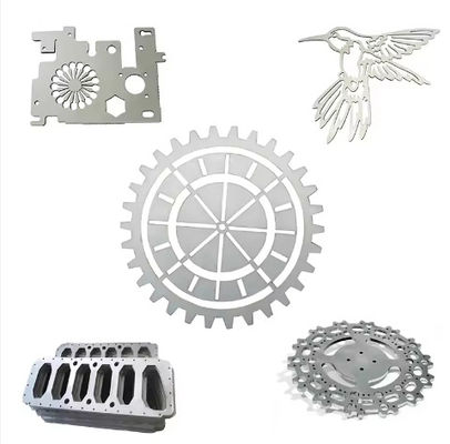Qualità garantita Parti di alluminio tagliate al laser La lavorazione CNC di fogli di alluminio tagliati al laser Parti metalliche