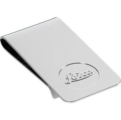 Clampette a penna di denaro Standard Custom Punching Label Holder Acciaio inossidabile Slim Card Id Uomini Donne Portafoglio Metalli Parts Stamping