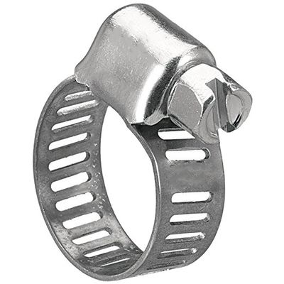 Clampe per tubi di gomma di acciaio inossidabile INOX 304 resistente R tipi di tubature Clampe per tubi a chiusura rapida