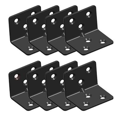 Parete montato angolo supporto in acciaio inossidabile metallo supporto angolo per legno