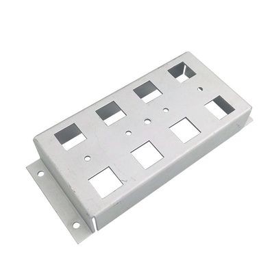 Servizio di fabbricazione in acciaio inossidabile Parti di saldatura per piegatura di lamiere metalliche OEM Scatola utensili in alluminio Inclosure metalliche