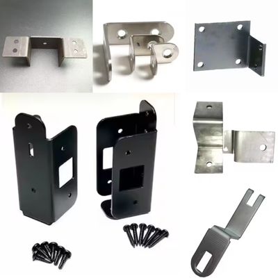 OEM Custom Corner Bracket 90 gradi in acciaio inossidabile angolo di montaggio bracket foglio di metallo stampaggio bracket a forma di L