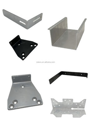 OEM Custom Corner Bracket 90 gradi in acciaio inossidabile angolo di montaggio bracket foglio di metallo stampaggio bracket a forma di L