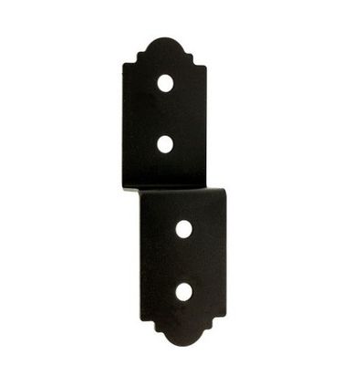 Piccole staffe in acciaio inossidabile bracciale ad angolo retto piegata tipo L bracciale per mobili bracciale per angoli neri in fabbricazione di lamiere