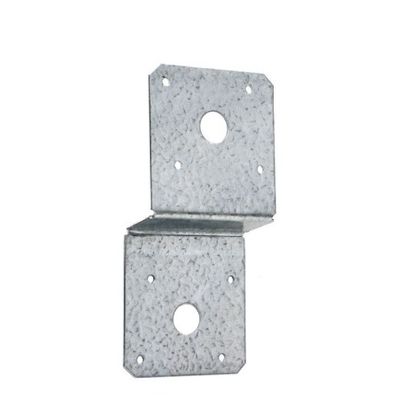 Piccole staffe in acciaio inossidabile bracciale ad angolo retto piegata tipo L bracciale per mobili bracciale per angoli neri in fabbricazione di lamiere