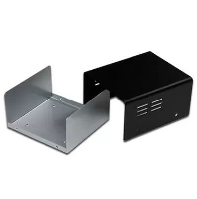 Piccole staffe in acciaio inossidabile bracciale ad angolo retto piegata tipo L bracciale per mobili bracciale per angoli neri in fabbricazione di lamiere