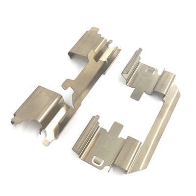 OEM Parti stampate in metallo in alluminio su misura Rivestimento in polvere Fabbricazione di lamiere di supporto finite