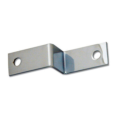OEM Parti stampate in metallo in alluminio su misura Rivestimento in polvere Fabbricazione di lamiere di supporto finite