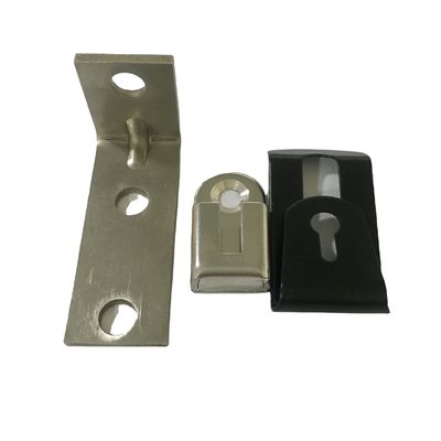 OEM Parti stampate in acciaio al carbonio con rivestimento in zinco bianco su misura per uso industriale