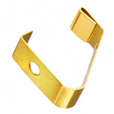 OEM Parti stampate in acciaio al carbonio con rivestimento in zinco bianco su misura per uso industriale