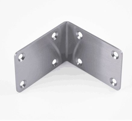 OEM ODM customisato in acciaio inossidabile in acciaio laminato a freddo angolo di metallo supporto di ferro portabraccia angolo