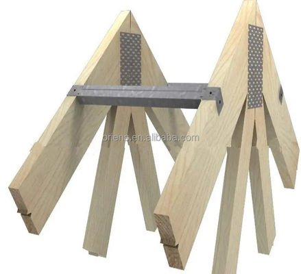 Consegna rapida Piastra a chiodo a doppio chiodo in legno galvanizzato Piastra a chiodo in legno Piastra a chiodo in legno per il collegamento in legno