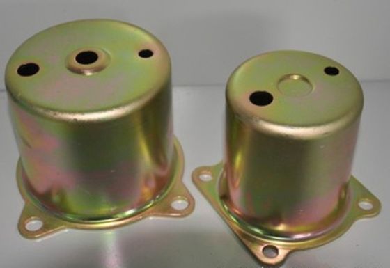 Parti di timbrazione in metallo a foglio profondo disegnato su misura Acciaio inossidabile Aluminio Rame Zinco Acciaio carbonio Tipo di piegatura Parte di disegno profondo