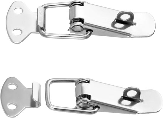 Acciaio inossidabile 304 Toggle Latch Nickel Plated Zinc Finish Spring Loaded Box Clamp Lock Hardware