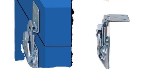 Equipaggiamento di monitoraggio accettabile su misura Hardware 304 in acciaio inossidabile Chiusurabili Butterfly Toggle Lock Fasteners