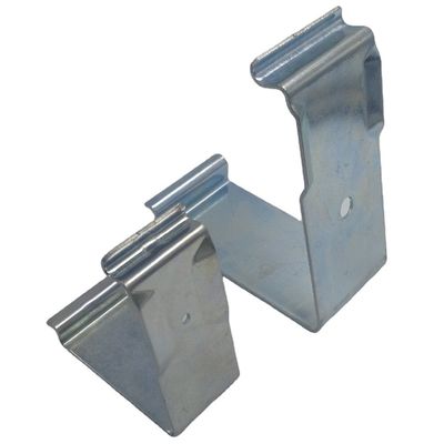 Clip per cassa C058 per pannelli da 8 mm - Larghezza 35 mm, acciaio grado 50 da 1,5 mm
