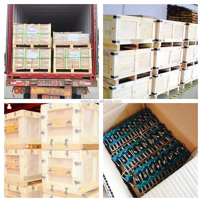 Clip per casse per stampaggio a forma di V riutilizzabili industriali in acciaio inossidabile per custodie in legno