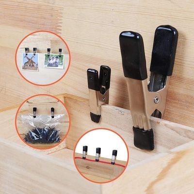 Clampe con maniglie in PVC per la lavorazione del legno
