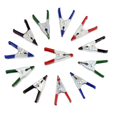 2 pollici 4 pollici 6 pollici di acciaio Clamps di molla Tenda Bianco una forma Spring Camp Clamping di chiusura rapida per abiti da sposa e tenda