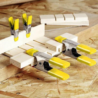 2 4 6 9 pollici di metallo di carica pesante Clamping molla con manici in PVC per la lavorazione del legno