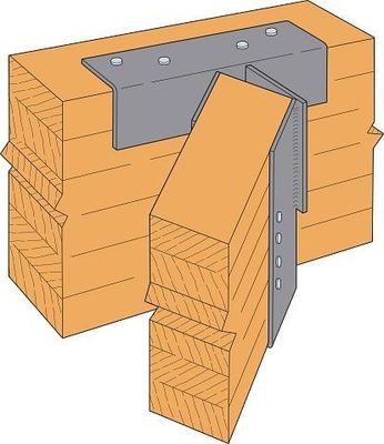 Collegamenti di legno di acciaio galvanizzato a più forme, appendiabiti e supporti di legno di legno, stampati, trasformati