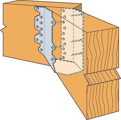 Collegamenti di legno di acciaio galvanizzato a più forme, appendiabiti e supporti di legno di legno, stampati, trasformati