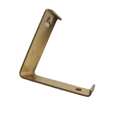 Clip di cassetta a forma di V in acciaio inossidabile riutilizzabile con dimensioni personalizzate per il contenitore di molla di scatola di legno