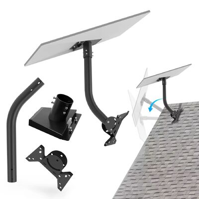 Starlink Gen 3 V3 Pole Mount Kit con adattatore di tubi metallici per l'installazione sul tetto e nel camper