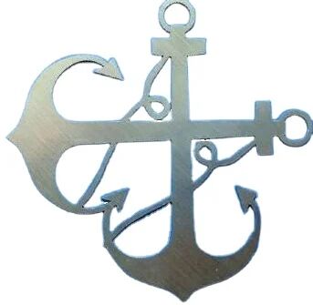 Decorazioni in metallo artigianali tagliate al laser con motivo personalizzato per ornamenti da giardino e parco con colore personalizzato