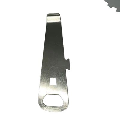 Apribottiglie di birra piatte in metallo bianco per la sublimazione in ferro inossidabile su misura
